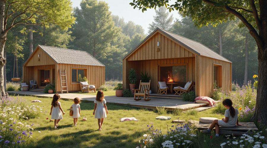 découvrez comment élise veyrat transforme la 'maison des bois' en un charmant 'hameau de mon père', alliant tradition et modernité pour créer un espace de vie unique et inspirant.