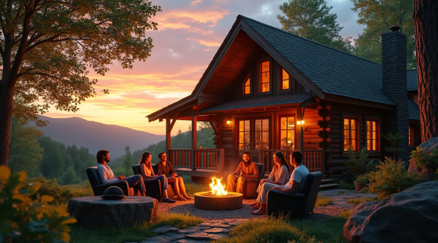 découvrez l'univers enchanteur d'une cabane en bois, un véritable havre de paix pour un groupe d'amis soudés. plongez dans leurs aventures palpitantes qui enflamment les réseaux sociaux et apportent joie et convivialité. parfait pour s'évader du quotidien!