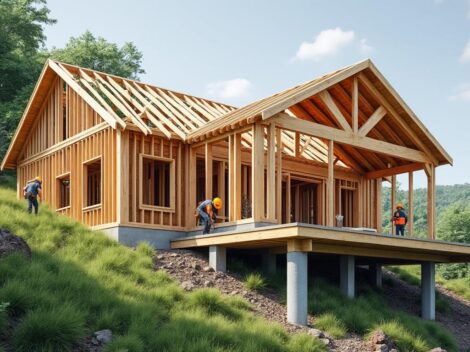 découvrez nos conseils et solutions pratiques pour implanter une maison en bois sur un terrain en pente, alliant stabilité, esthétique et respect de l'environnement.