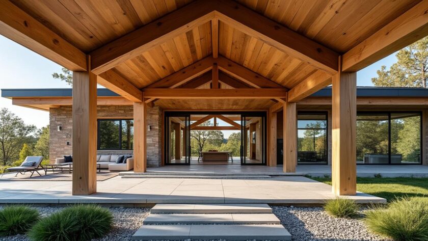 découvrez les atouts esthétiques de la maison bois poteau poutre, une architecture contemporaine alliant élégance, modernité et harmonie avec la nature.