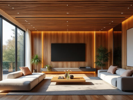 découvrez comment les plafonds en bois et les traitements phoniques peuvent améliorer l’acoustique de votre maison pour un confort sonore optimal.